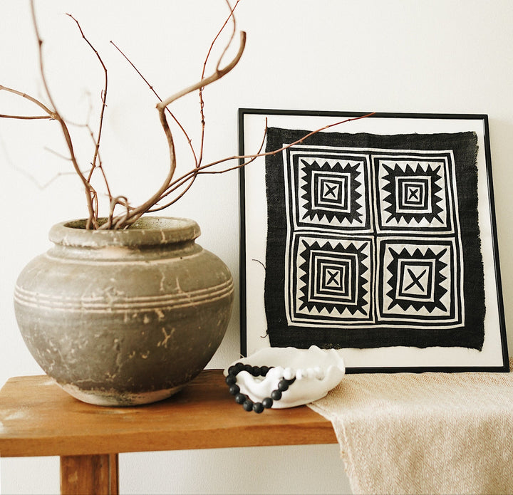 Naya Vintage Hand Embroidered Textile Wall Art By CallaForma