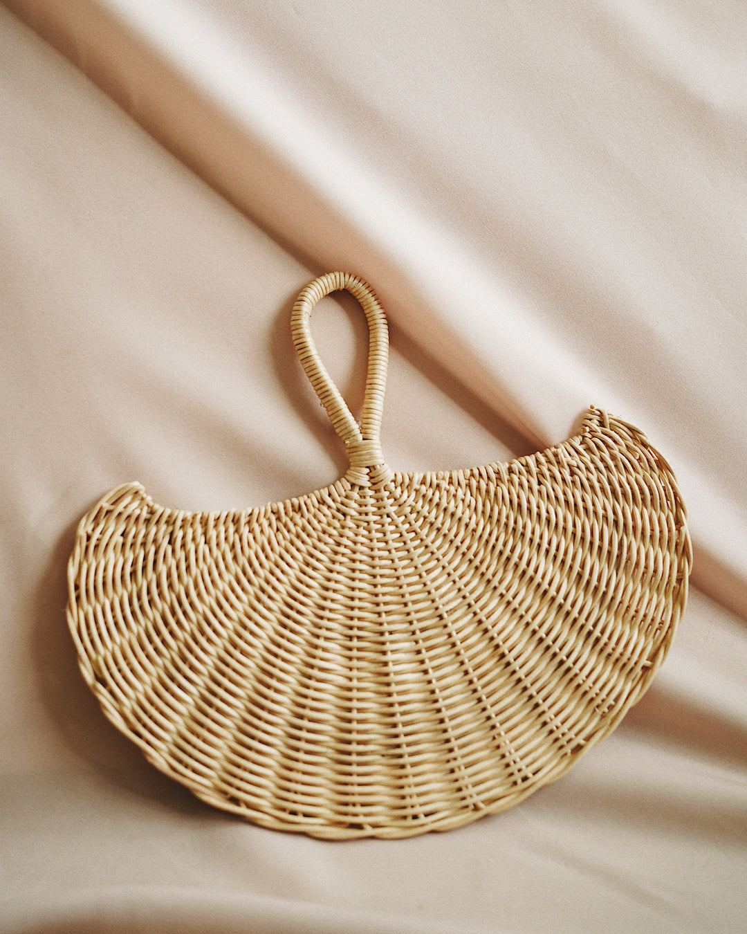 Rattan Hand Fan - hand made from rattan