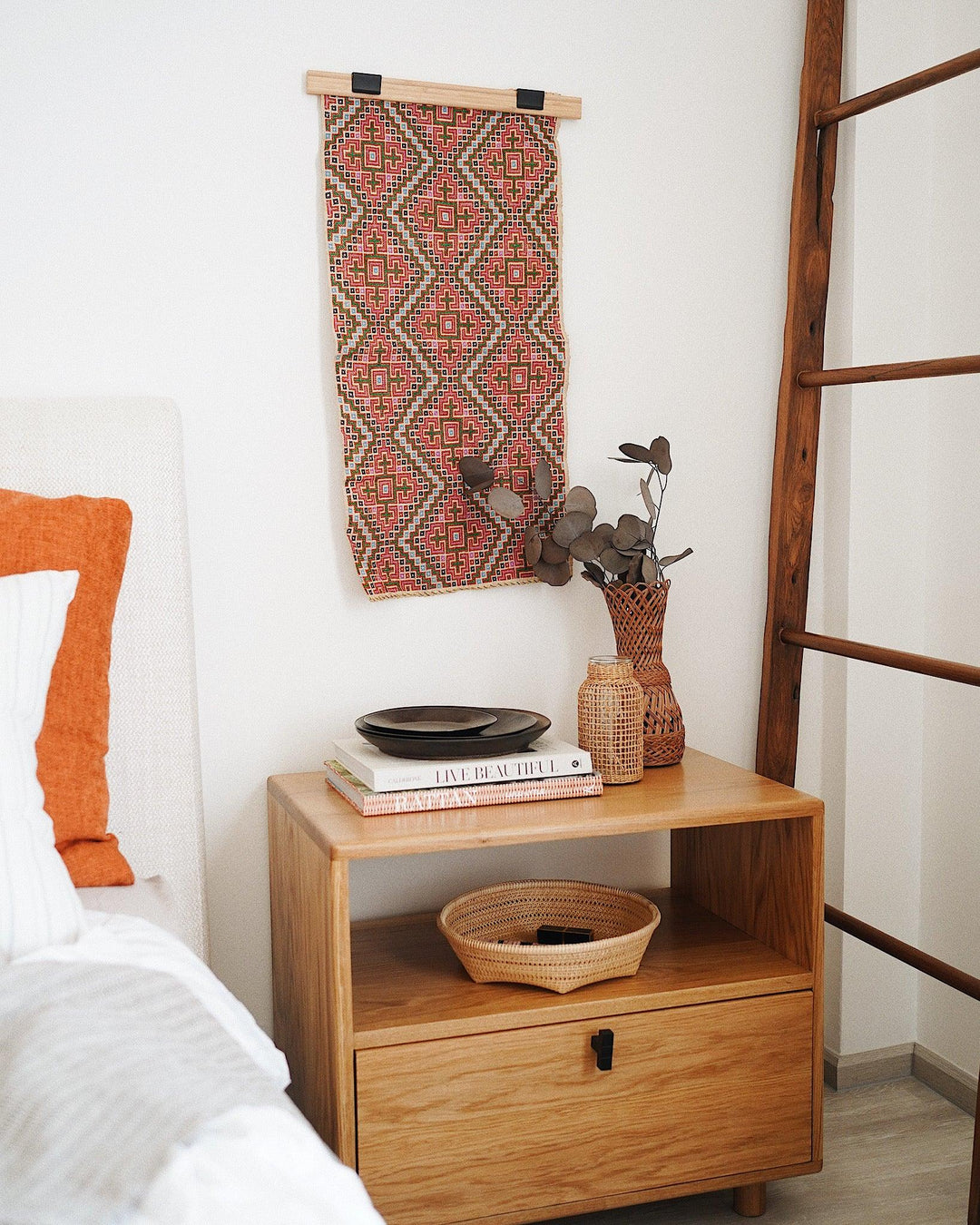 Dawn Vintage Hand Embroidered Tapestry