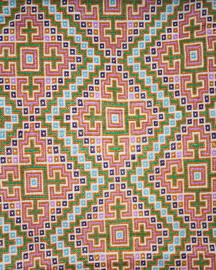 Dawn Vintage Hand Embroidered Tapestry