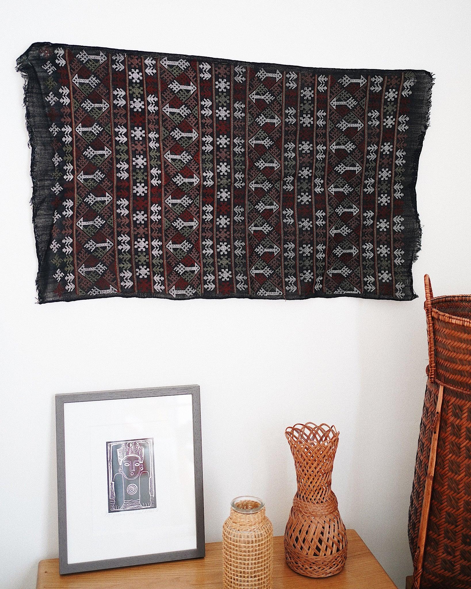 Lapa Vintage Hand Embroidered Tapestry