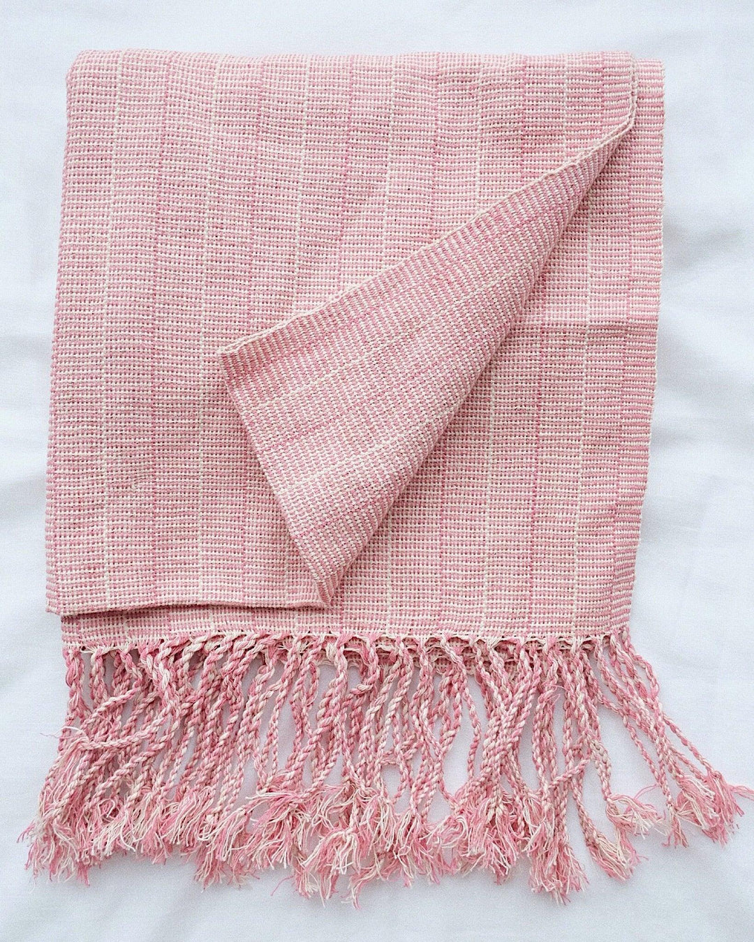 Vintage Hand Woven Table Runner, Throw | Olive & Iris