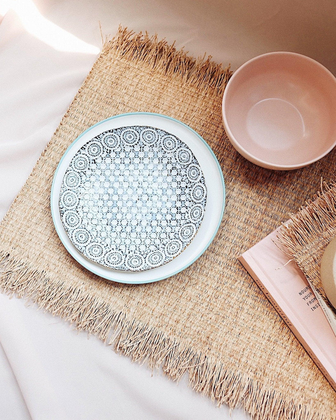 Primrose Jute Woven Placemat | Olive & Iris