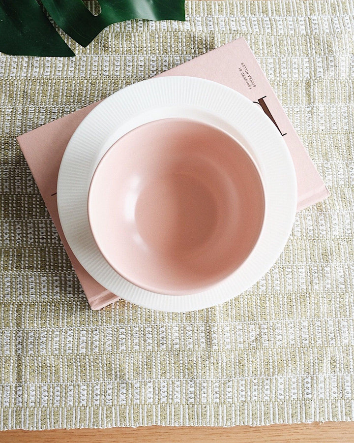 Vintage Hand Woven Table Runner, Throw | Olive & Iris