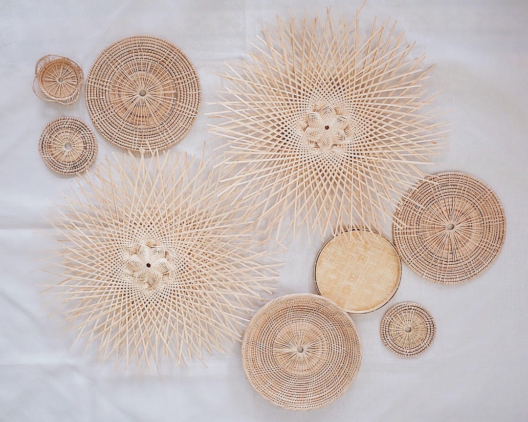 Basket Wall Hangings Set of 9 | Olive & Iris