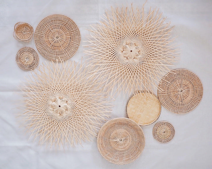 Basket Wall Hangings Set of 9 | Olive & Iris