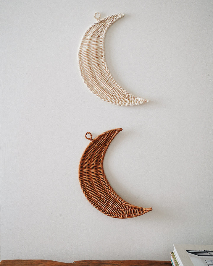 Crescent Rattan Wall Hanging | Olive & Iris