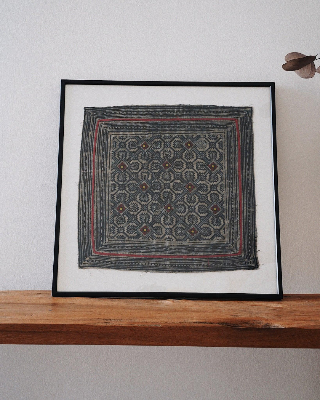 Uma Hmong Vintage Textile Wall Art | Olive & Iris