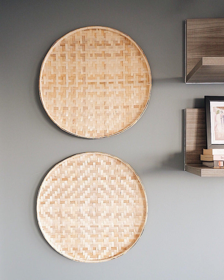 Flat Basket Wall Hanging | Olive & Iris