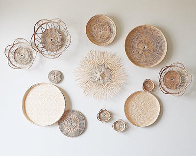 No.19 Basket Wall Hanging Set of 13 | Olive & Iris