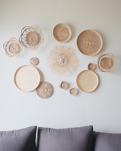 No.19 Basket Wall Hanging Set of 13 | Olive & Iris