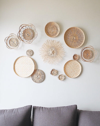 No.19 Basket Wall Hanging Set of 13 | Olive & Iris
