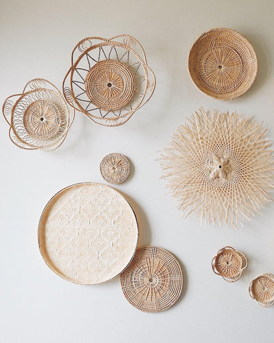 No.19 Basket Wall Hanging Set of 13 | Olive & Iris