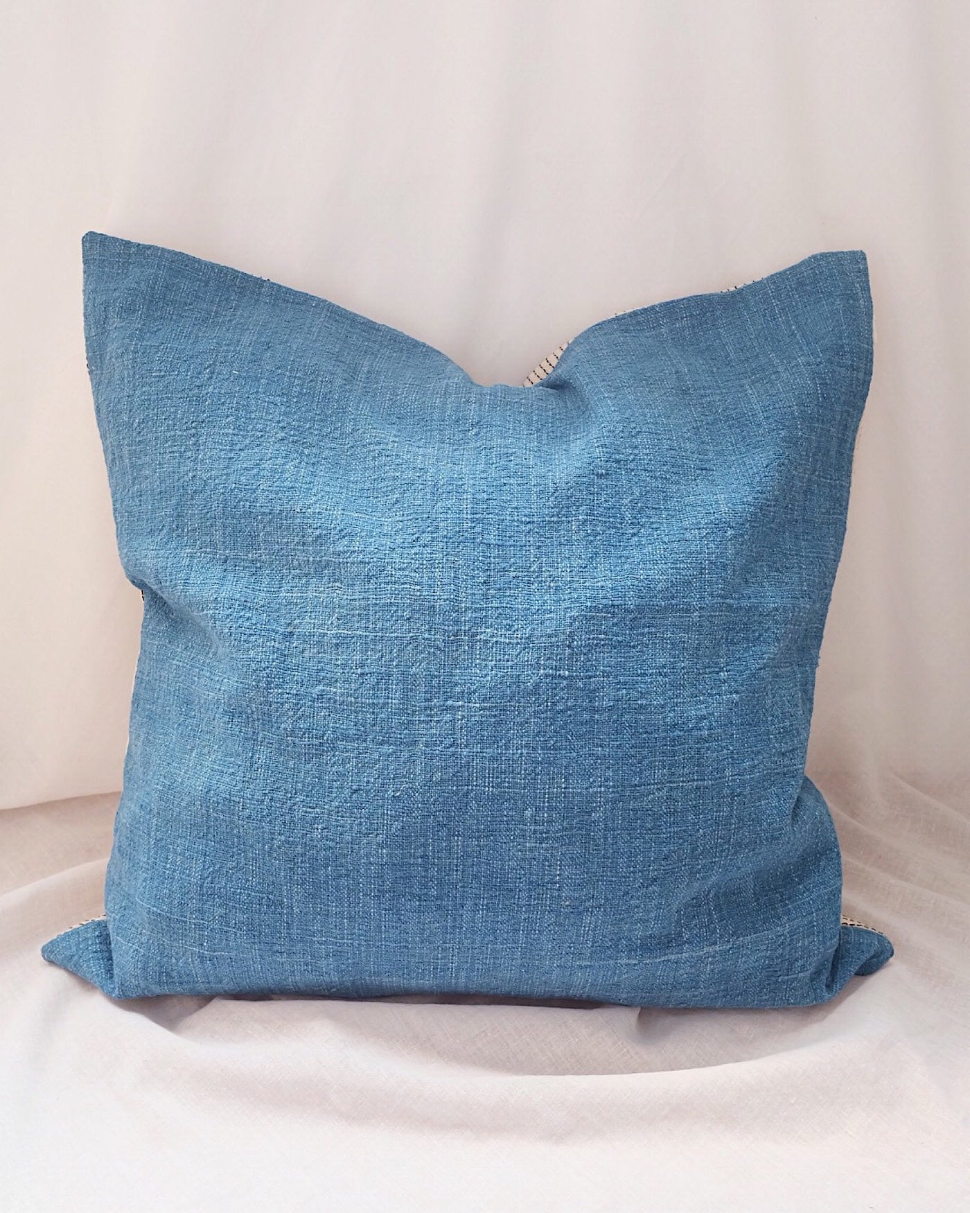Bea Indigo Handwoven Pillow Cover | Olive & Iris 