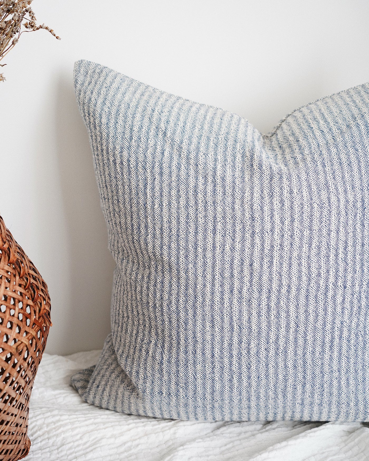 Blue Lace Pillow Cover | Olive & Iris
