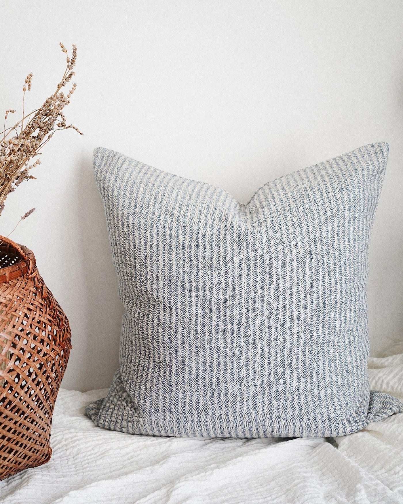 Blue Lace Pillow Cover | Olive & Iris