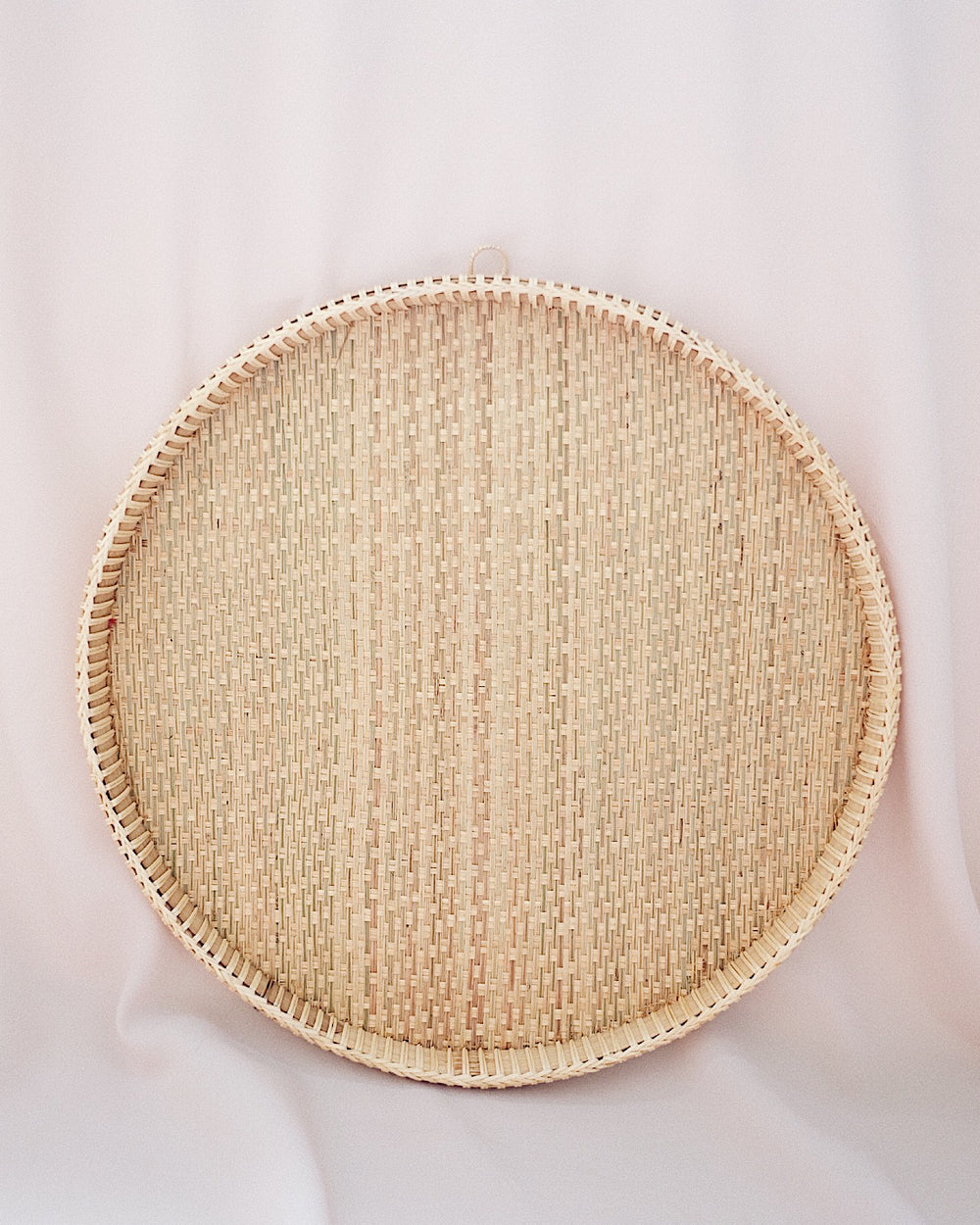 Cassia Handwoven Flat Basket | Olive & Iris