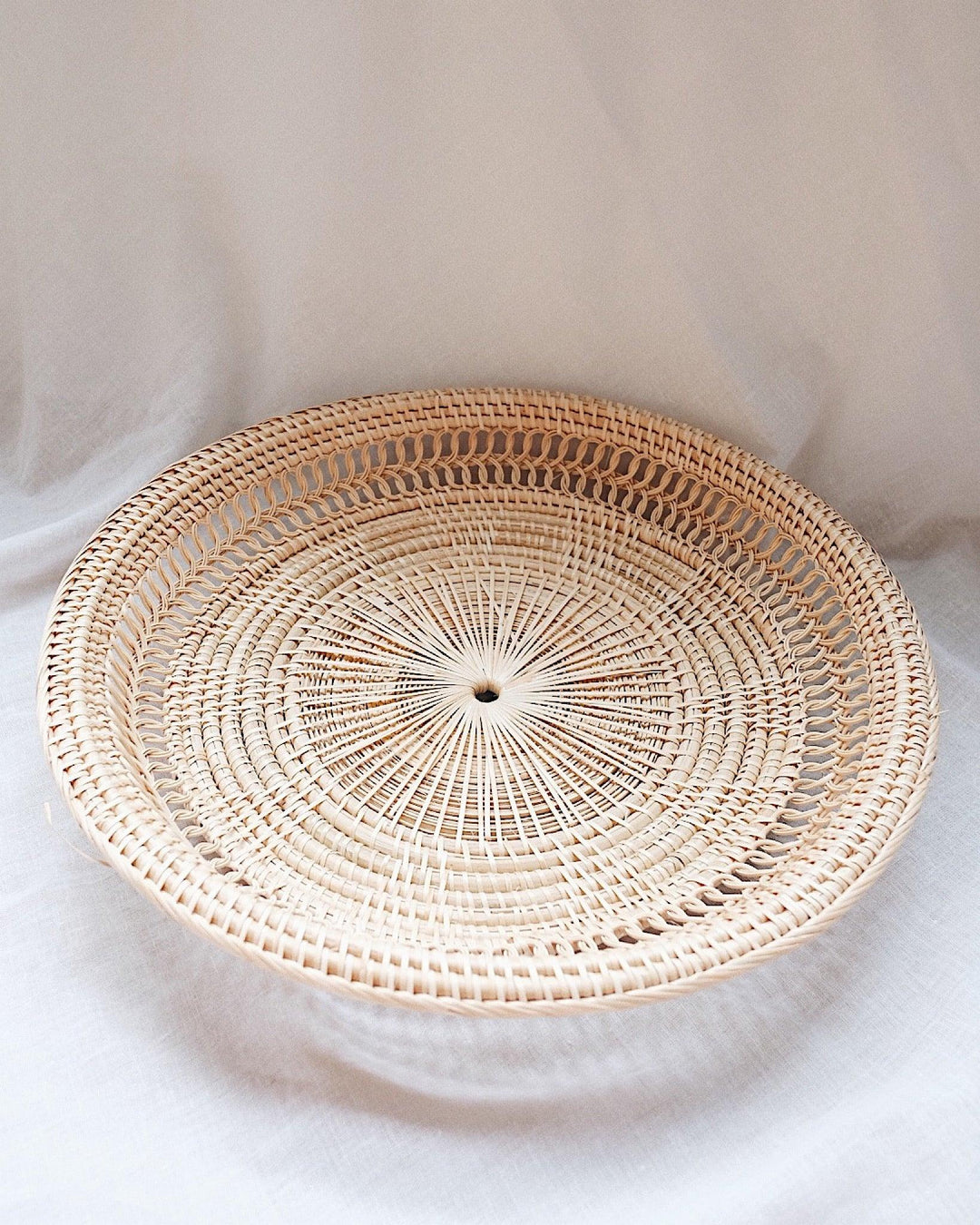 Cherry Rattan Woven Basket | Olive & Iris