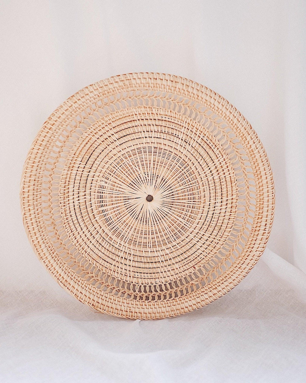 Cherry Rattan Woven Basket | Olive & Iris