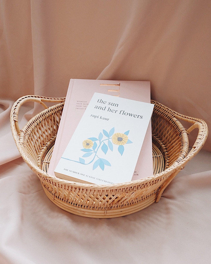 Cosmos Rattan Woven Basket | Olive & Iris