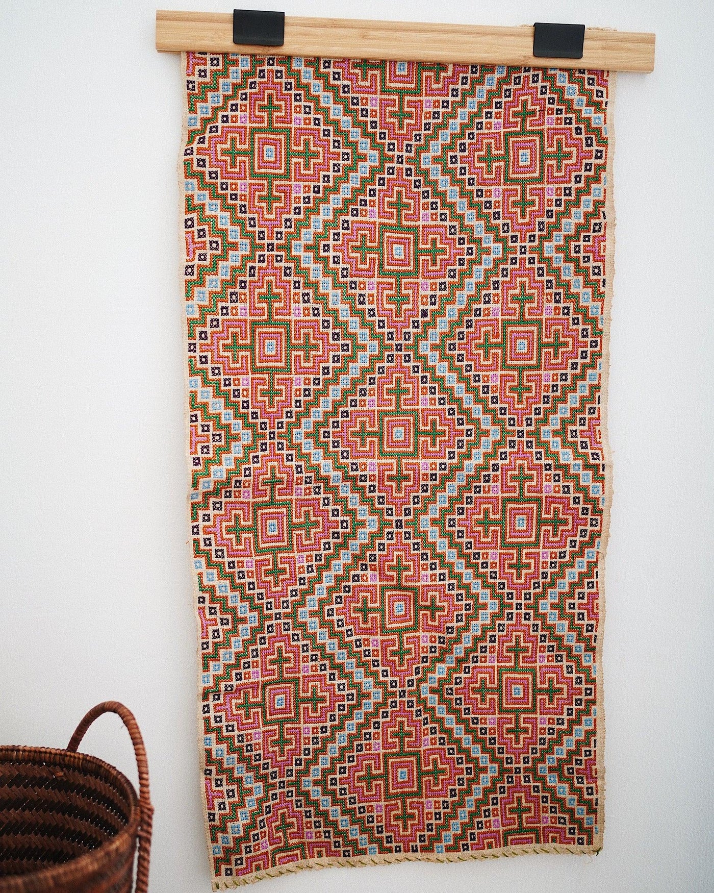 Dawn Vintage Hand Embroidered Tapestry