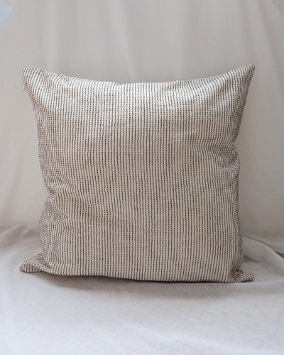 Dots & Stripes Pillow Cover | Olive & Iris