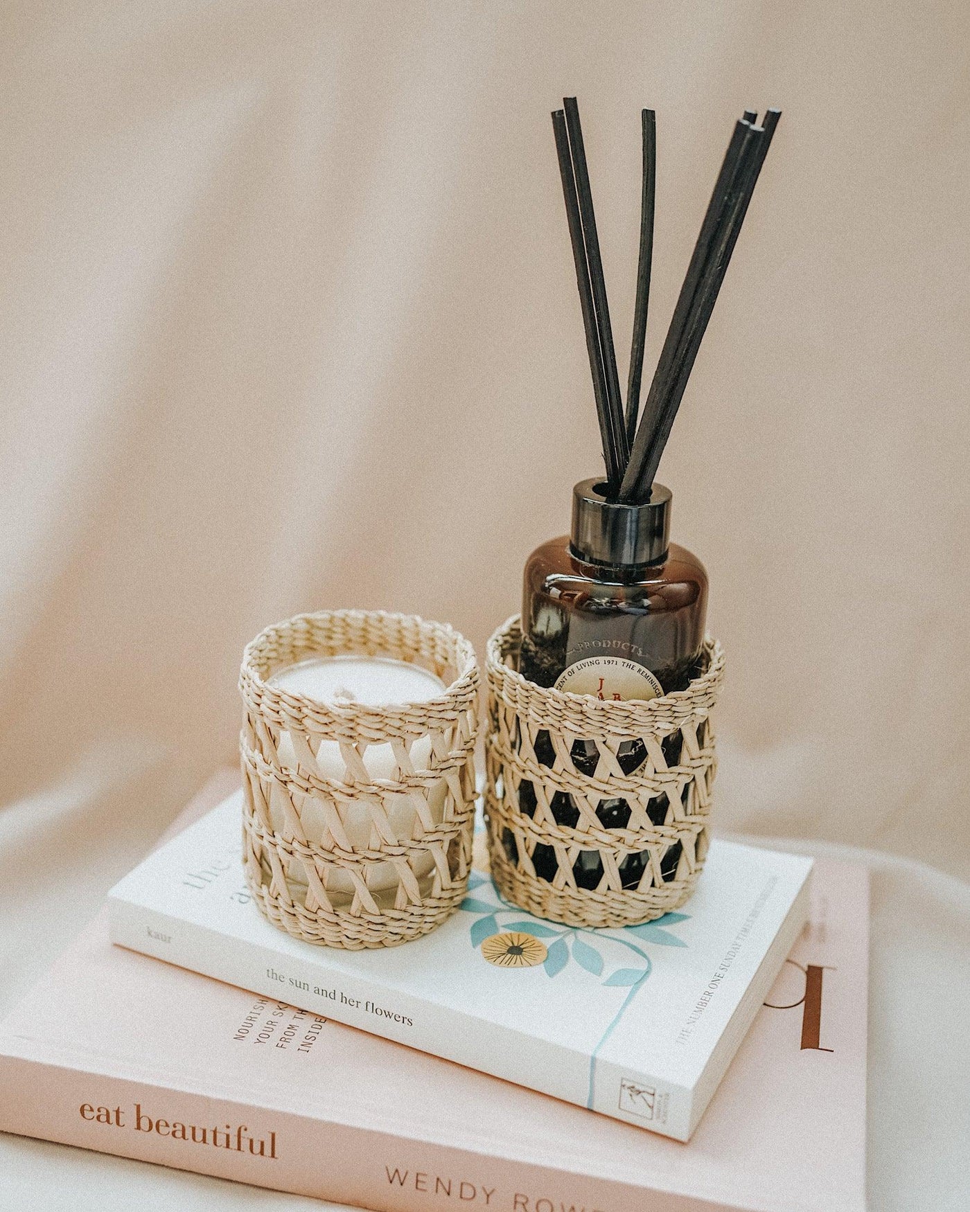 Fairy Sedge Handwoven Sleeve | Olive & Iris