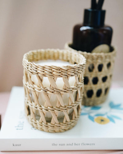 Fairy Sedge Handwoven Sleeve | Olive & Iris