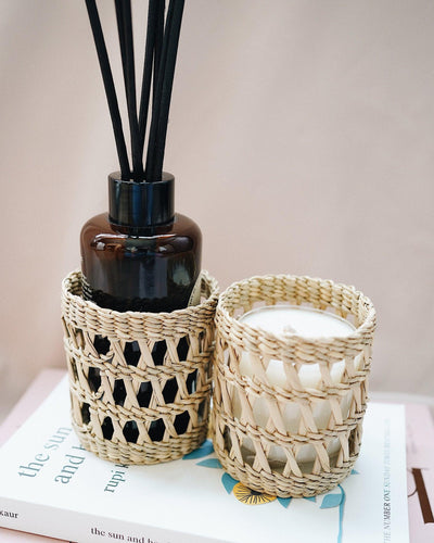 Fairy Sedge Handwoven Sleeve | Olive & Iris