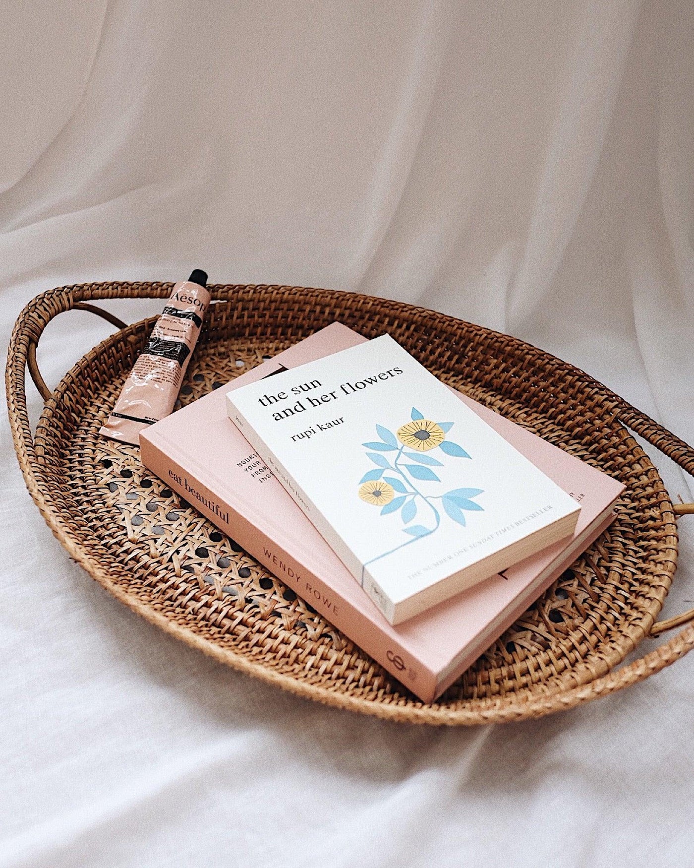 Fern Handwoven Rattan Tray | Olive & Iris