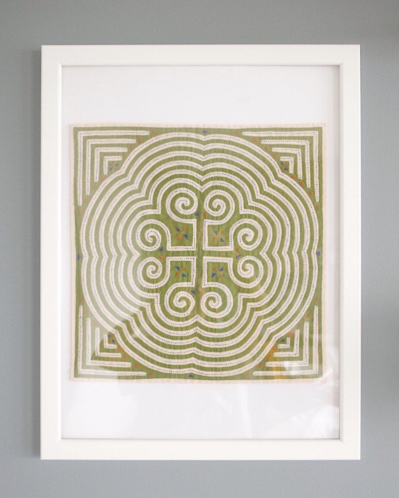 Forest Hand Embroidered Tapestry | Olive & Iris 