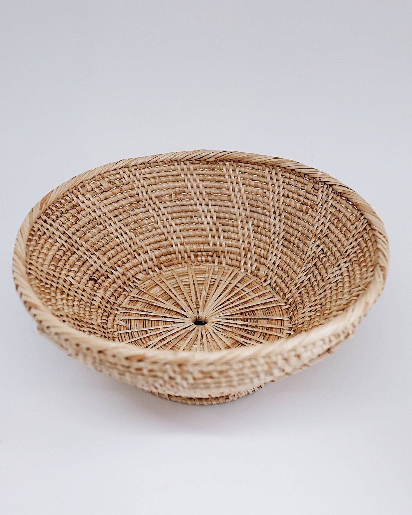 Hand Woven Rattan Bowl, Fruit basket, Fruit bowl | Olive & Iris