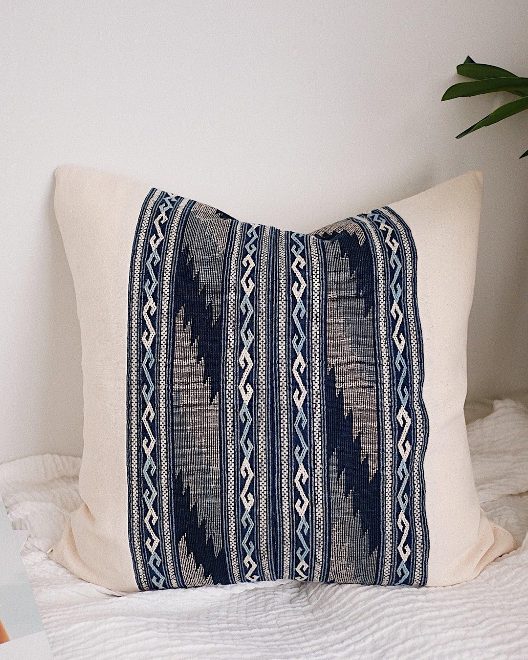 Hill Tribe Handwoven Pillow Cover No.1 | Olive & Iris