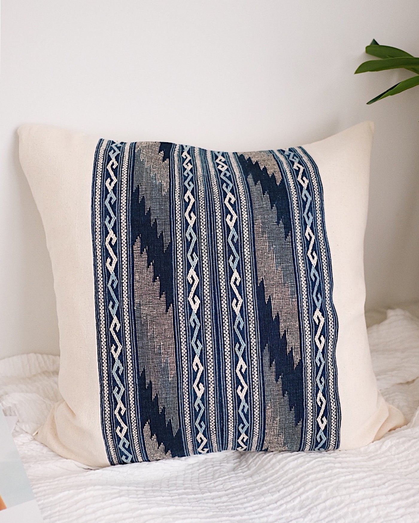 Hill Tribe Handwoven Pillow Cover No.1 | Olive & Iris