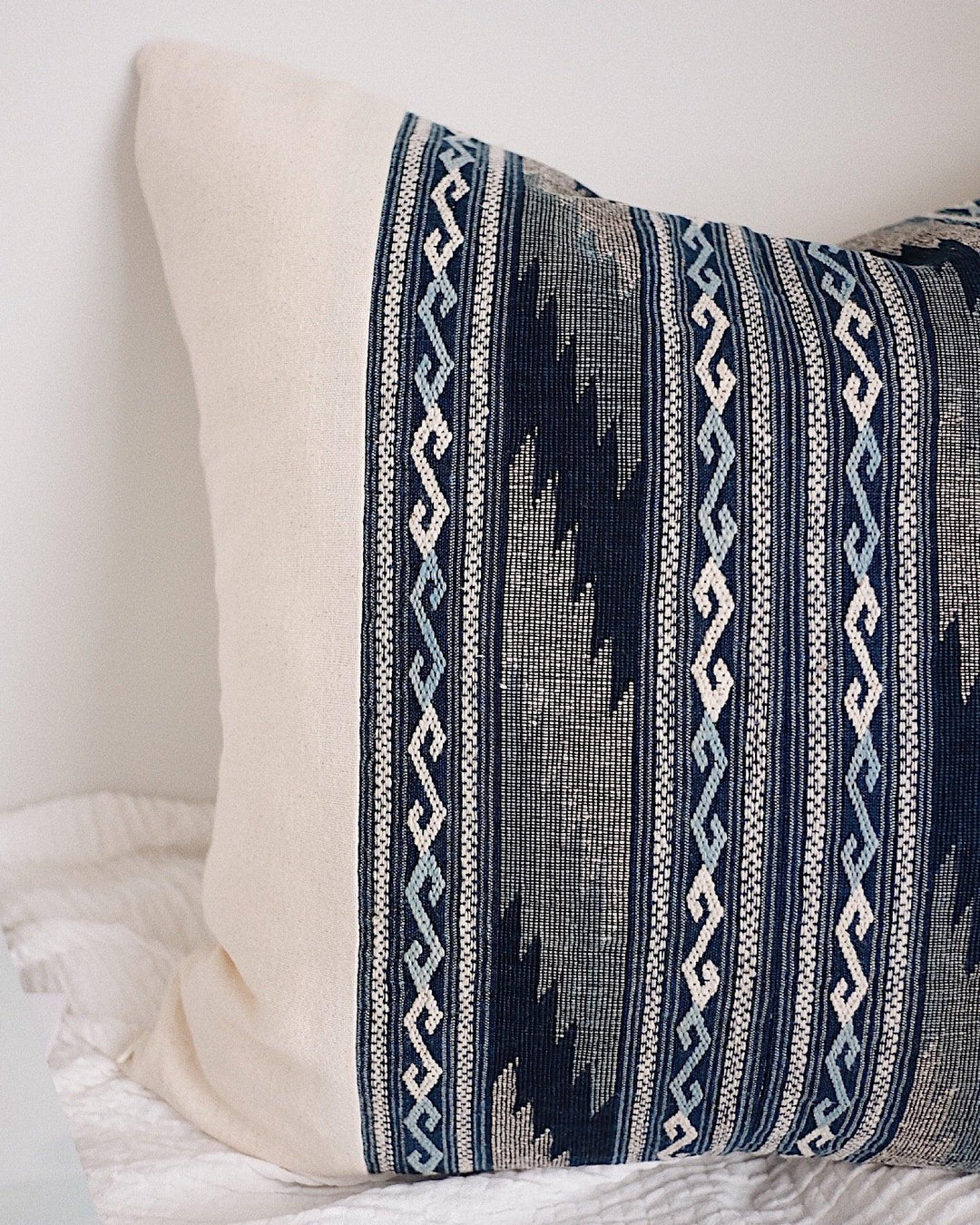 Hill Tribe Handwoven Pillow Cover No.1 | Olive & Iris