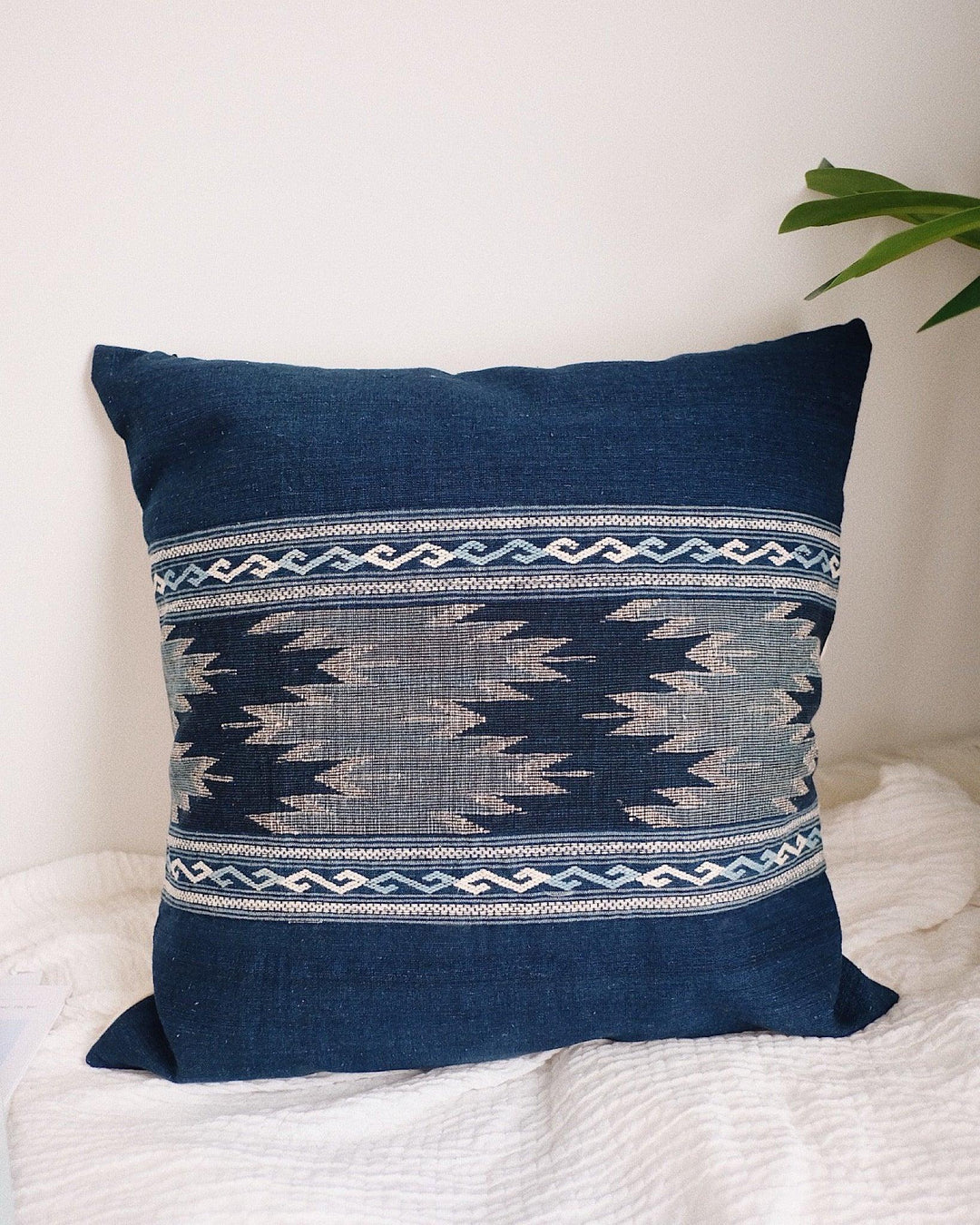 Hill Tribe Handwoven Pillow Cover No.2 | Olive & Iris