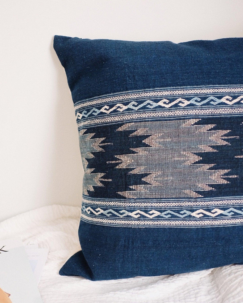 Hill Tribe Handwoven Pillow Cover No.2 | Olive & Iris