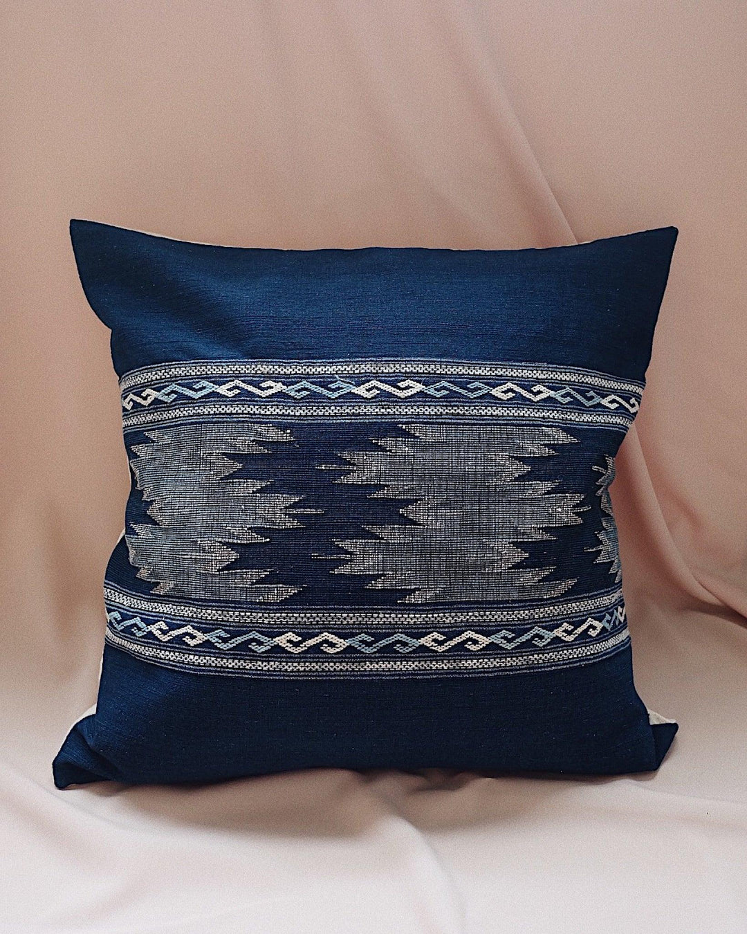 Hill Tribe Handwoven Pillow Cover No.2 | Olive & Iris