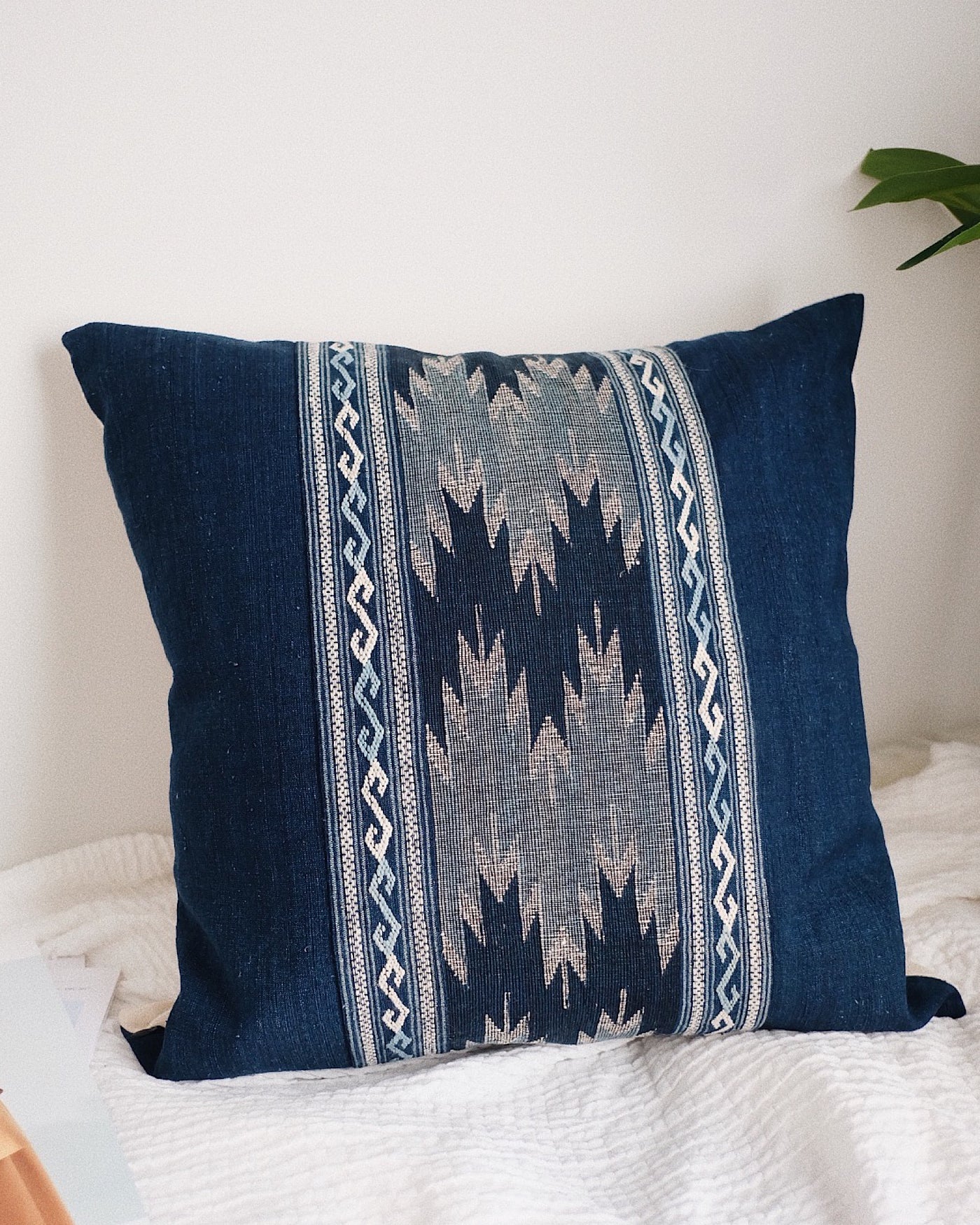 Hill Tribe Handwoven Pillow Cover No.2 | Olive & Iris