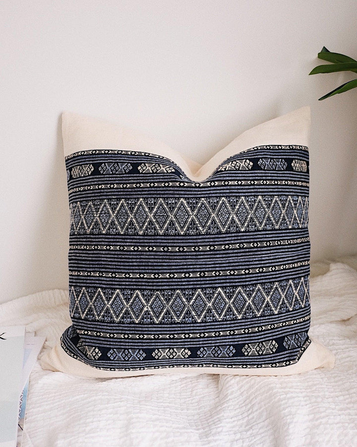 Hill Tribe Handwoven Pillow Cover No.3 | Olive & Iris 