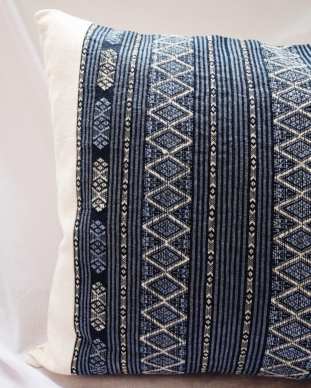 Hill Tribe Handwoven Pillow Cover No.3 | Olive & Iris 