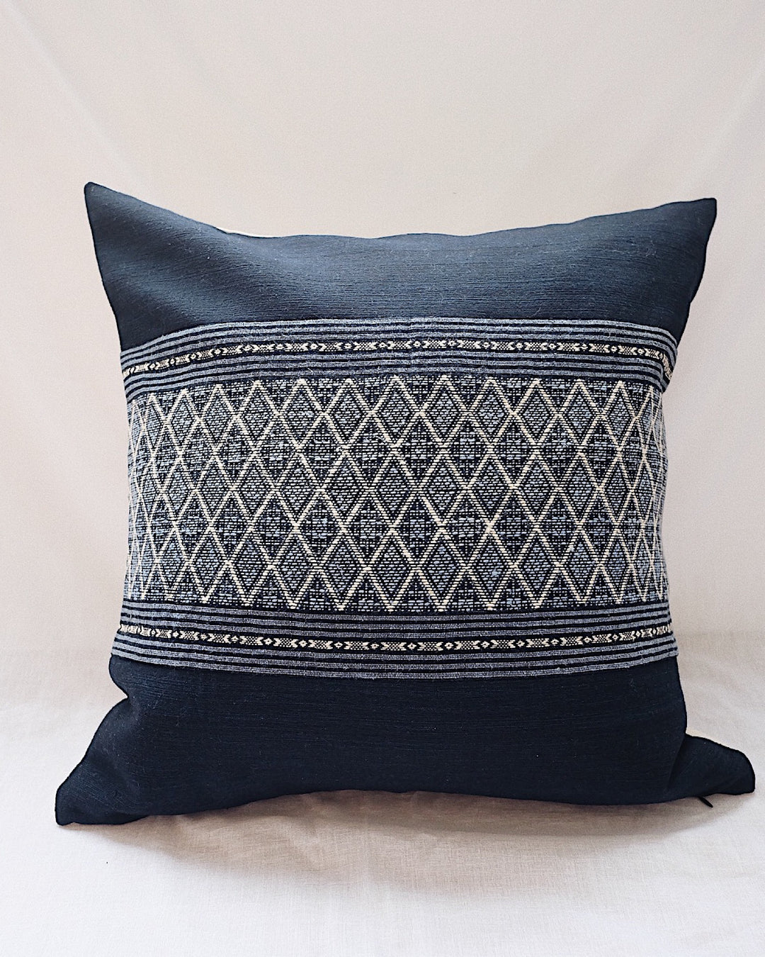 Hill Tribe Handwoven Pillow Cover No.4 | Olive & Iris 