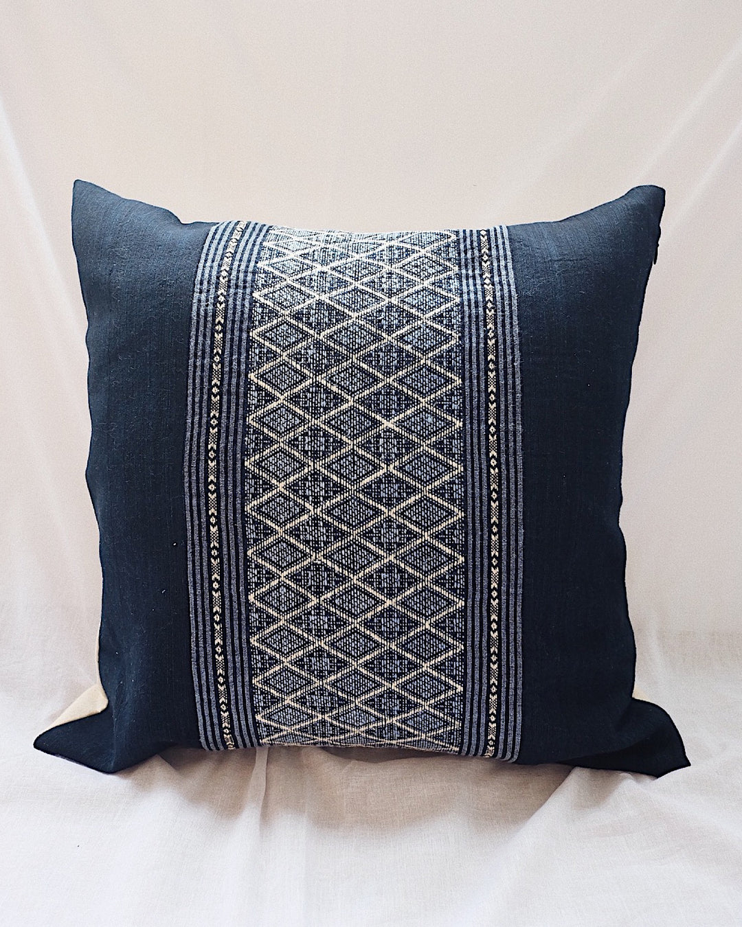 Hill Tribe Handwoven Pillow Cover No.4 | Olive & Iris 