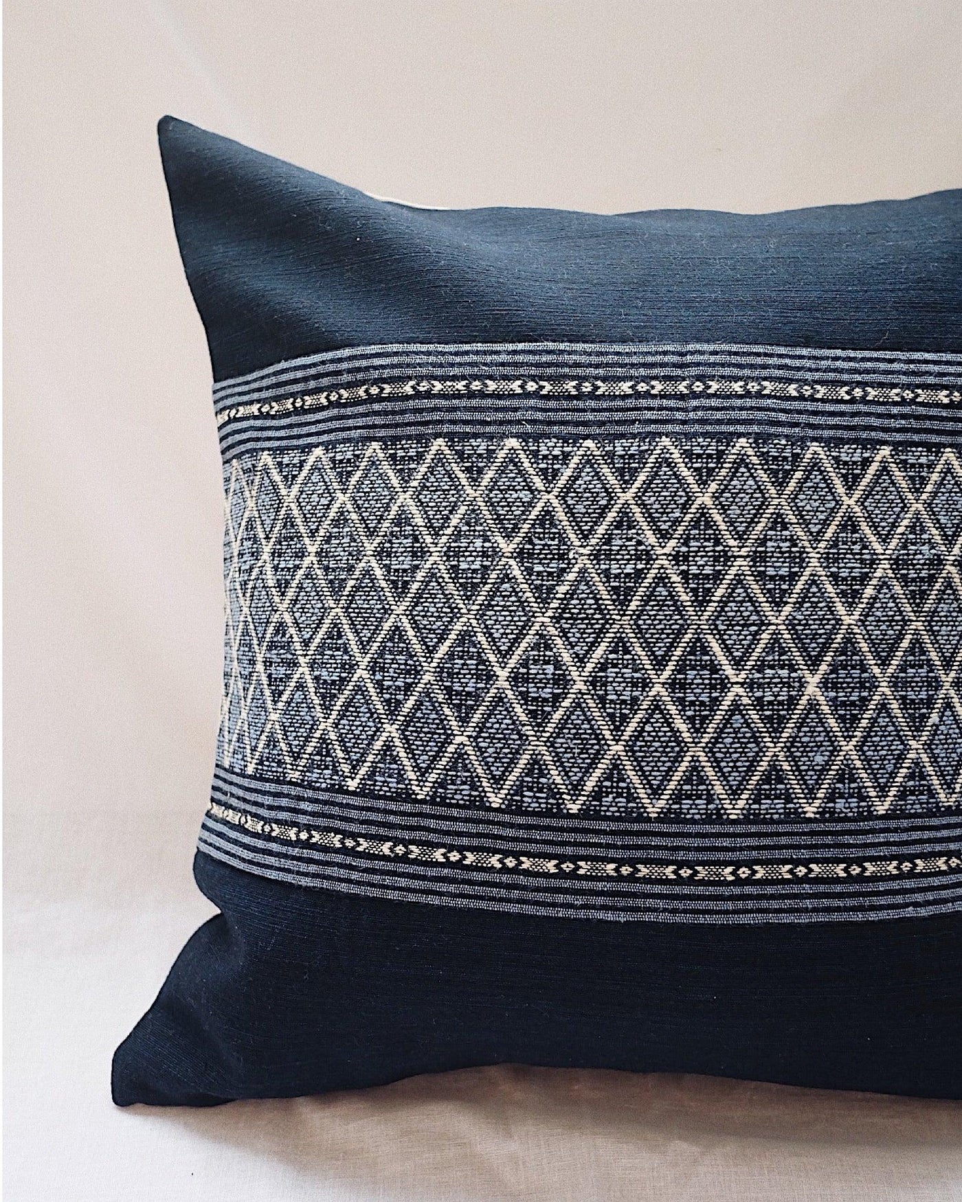 Hill Tribe Handwoven Pillow Cover No.4 | Olive & Iris 