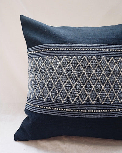 Hill Tribe Handwoven Pillow Cover No.4 | Olive & Iris 