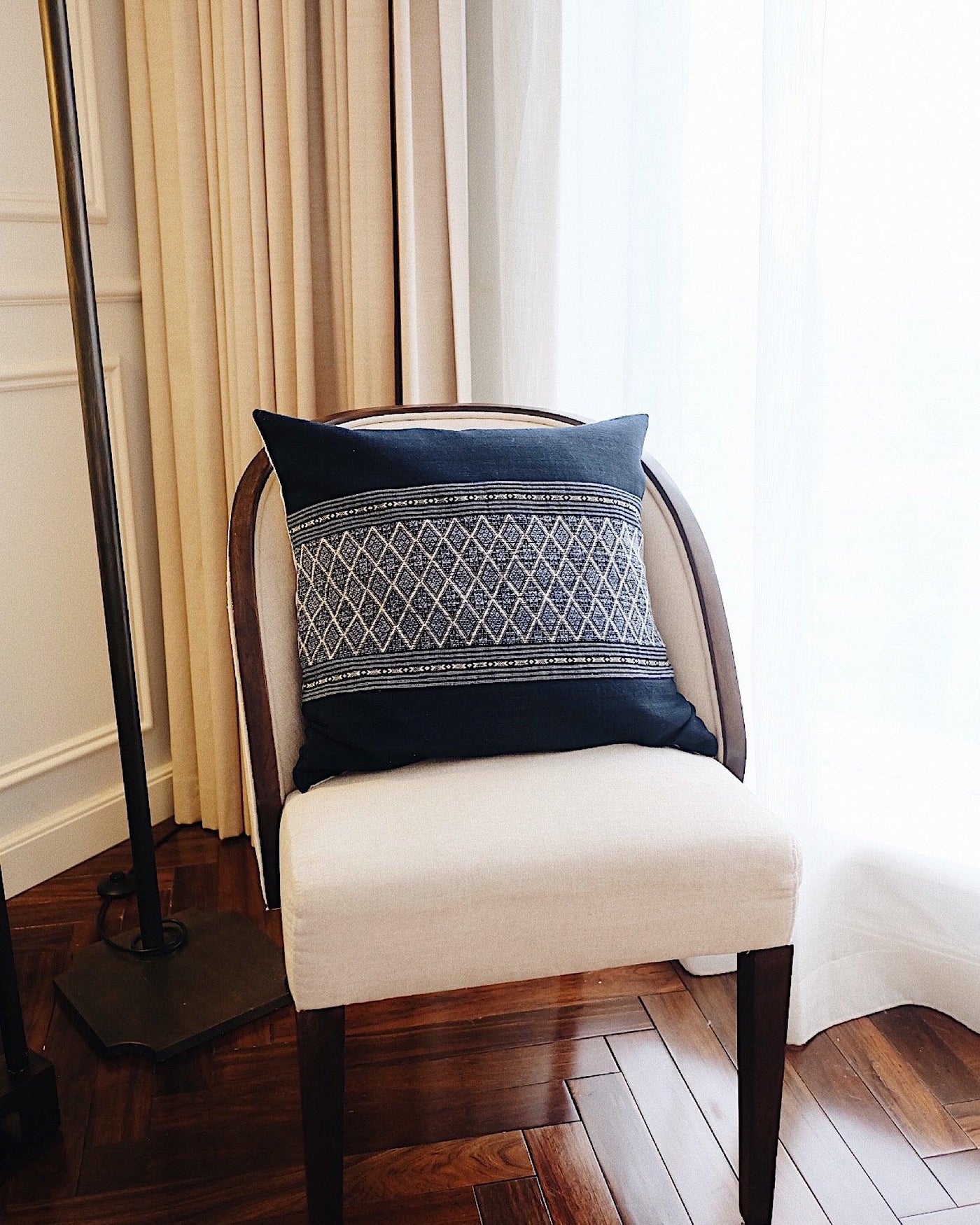 Hill Tribe Handwoven Pillow Cover No.4 | Olive & Iris 