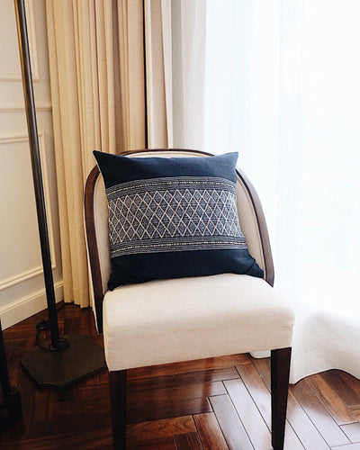 Hill Tribe Handwoven Pillow Cover No.4 | Olive & Iris 