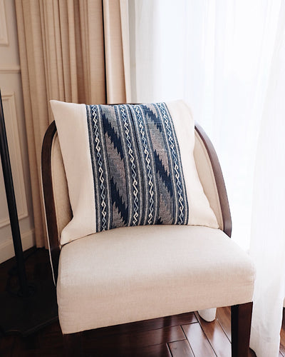 Hill Tribe Handwoven Pillow Cover No.1 | Olive & Iris