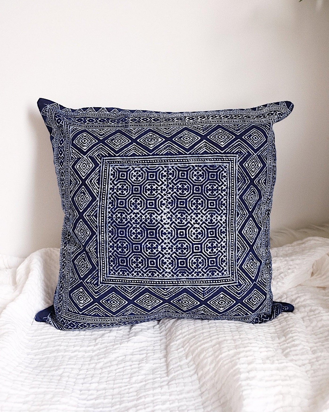 Hmong Hill Tribe Pillow Cover No.1 | Olive & Iris