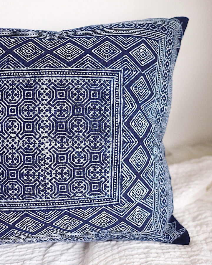 Hmong Hill Tribe Pillow Cover No.1 | Olive & Iris